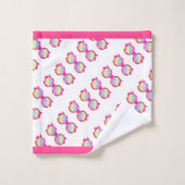 HARTEN omlijst Bad Handdoek (Wasdoekje)