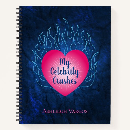 Harten op brandweerkorpsen notitieboek (Voorkant)