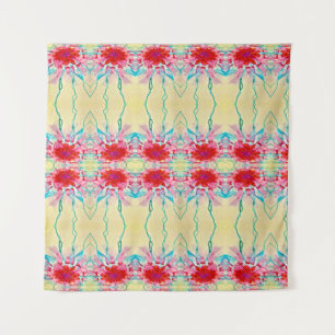 Harten op de bosbouw wandkleed