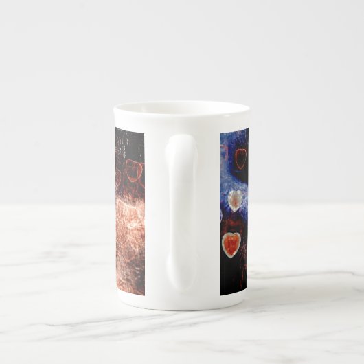 Harten op de weg Specialty Mok (Achterkant)