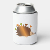 Harten op een egel blikjeskoeler (Blikje Achterkant)
