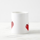 Harten op een Koord Koffiemok (Center)