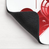 Harten op een Koord Muismat (Hoek)