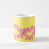 Harten op gele Mok (Center)