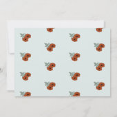 Harten opslaan De datum bruiloft Kaart (Achterkant)