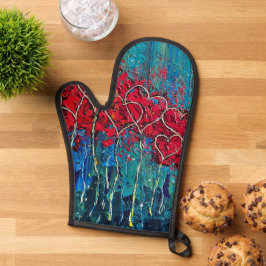 Harten Oven Mitt Pot Houder Ovenwant