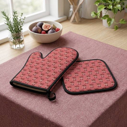 Harten Ovenwant & Pannenlap Set