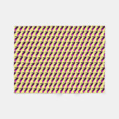 HARTEN, PATRONEN FLEECE DEKEN (Voorkant (Horizontaal))