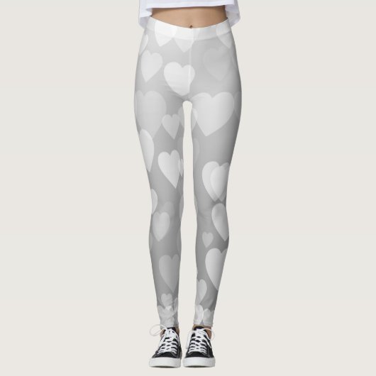 Harten Patroon 17 Leggings (Voorkant)