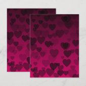 Harten Patroon 18 Notitiekaartje (Voorkant / Achterkant)