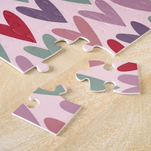 Harten Patroon 1 Legpuzzel