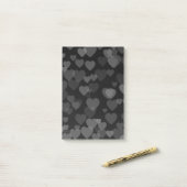 Harten Patroon 20 Post-it® Notes (Op bureau)