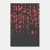 Harten Patroon 24 Post-it® Notes (Voorkant)