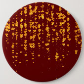 Harten Patroon 25 Ronde Button 6,0 Cm (Voorkant)