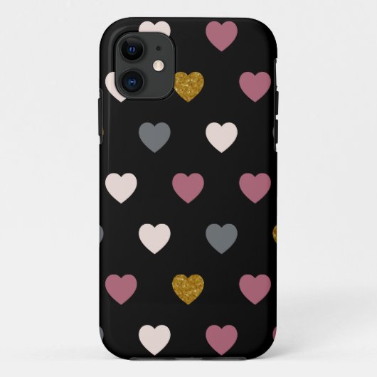 Harten Patroon 30 Case-Mate iPhone Case (Achterkant)