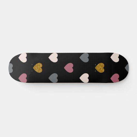 Harten Patroon 30 Persoonlijk Skateboard (Horizontaal)