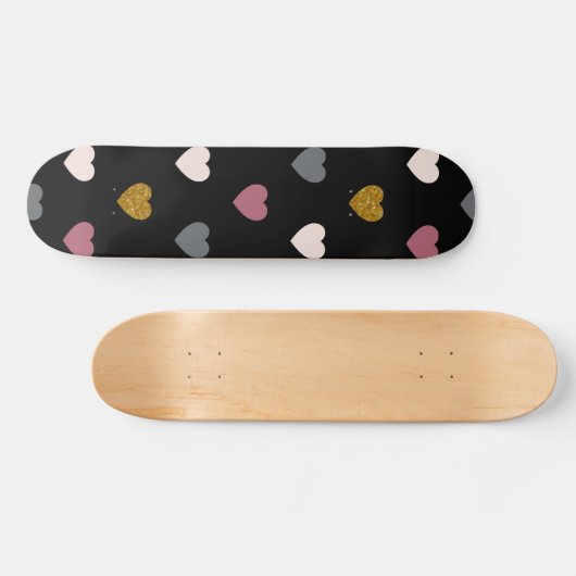 Harten Patroon 30 Persoonlijk Skateboard (Horizontaal)