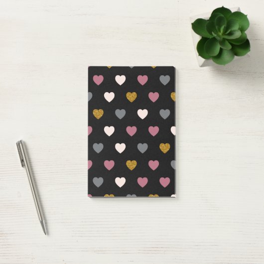 Harten Patroon 30 Post-it® Notes (Kantoor)