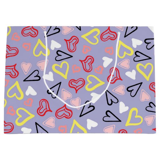 Harten Patroon 31 Groot Cadeauzakje (Voorkant)