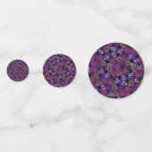 Harten Patroon 32 Confetti (Achterkanten)