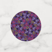Harten Patroon 32 Confetti (Kleine voorkant)