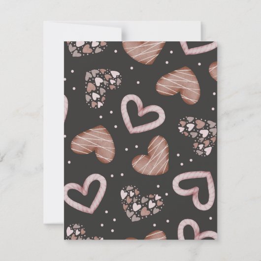 Harten Patroon 35 Notitiekaartje (Achterkant)