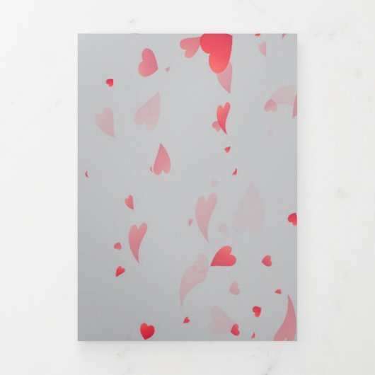 Harten Patroon 37 Drieluik Wenskaart (Cover)