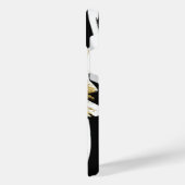 Harten Pattern en Golden Folie iPhone Hoesje (Linkerkant)