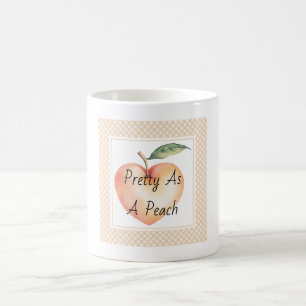 Harten Perzik Fruit Kader Koffiemok