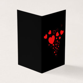 Harten Platonische Valentijn Notecard 25pk Kaart