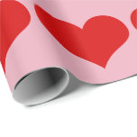Harten - Rollcadeaupapiermatte Cadeaupapier<br><div class="desc">U kunt uw eigen ontwerp en/of foto's toevoegen. Doe het zelf en bespaar geld! OM AAN TE PASSEN: Als u ontwerp, stijl of vorm wilt wijzigen, klikt u op "AANPASSEN IT", nadat u klaar bent met uw ontwerp, selecteert u het aantal en klikt u op "TOEVOEGEN AAN KAART" om aan...</div>