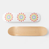 Harten rond harten skateboard (Horizontaal)