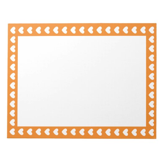 Harten rond notitieblok (Voorkant)