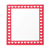 Harten rond notitieblok (Voorkant)