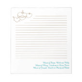 Harten Rozenkrans notitieblok (Voorkant)