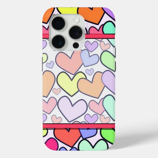 harten schattig Case-Mate iPhone case (Achterkant)