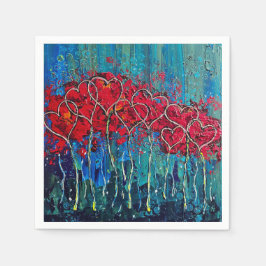 harten servetten cocktail