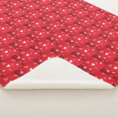 "Harten!" Sherpa Blanket Deken (3/4)