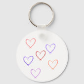 harten sleutelhanger (Voorkant)