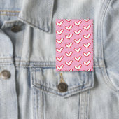 Harten Sleutelhanger met "liefde" Button (Insitu)