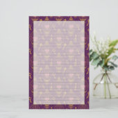Harten-sleutels-patroon Briefpapier (Staand voorkant)