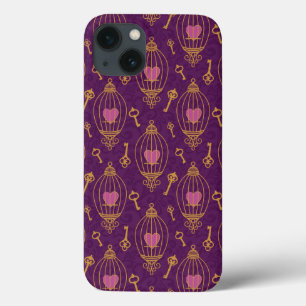 Harten-sleutels-patroon Case-Mate iPhone Case