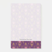 Harten-sleutels-patroon Post-it® Notes (Voorkant)