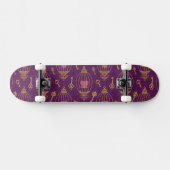 Harten-sleutels-patroon Skateboard (Horizontaal)