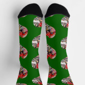 Harten speelkaart vorm Las Vegas Sokken (Top)