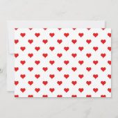 Harten spelen Kaart Verjaardag Ace Las Vegas (Achterkant)