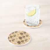  harten spelen Kaarten Koning Jack Ace Zandsteen Onderzetter (Zijkant)