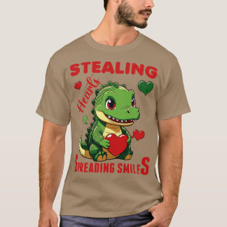 harten stelen glimlachen verspreiden t-shirt
