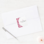 Harten - Sticker voor weddenschappen (Envelop)