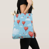 Harten stijgen tote bag (Dichtbij)